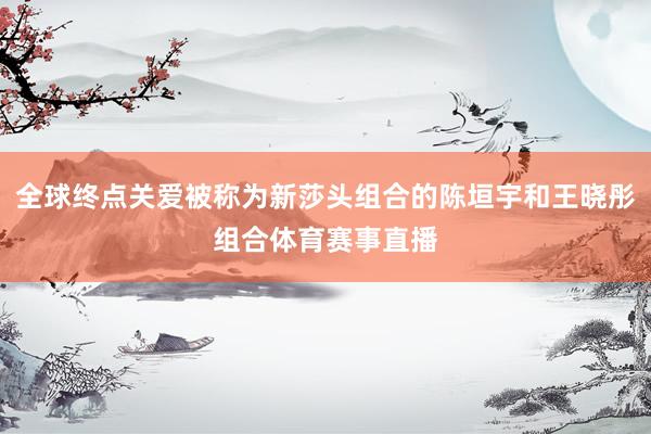 全球终点关爱被称为新莎头组合的陈垣宇和王晓彤组合体育赛事直播