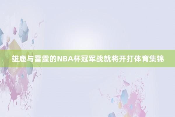雄鹿与雷霆的NBA杯冠军战就将开打体育集锦