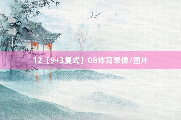 12　　【9+3复式】08体育录像/图片