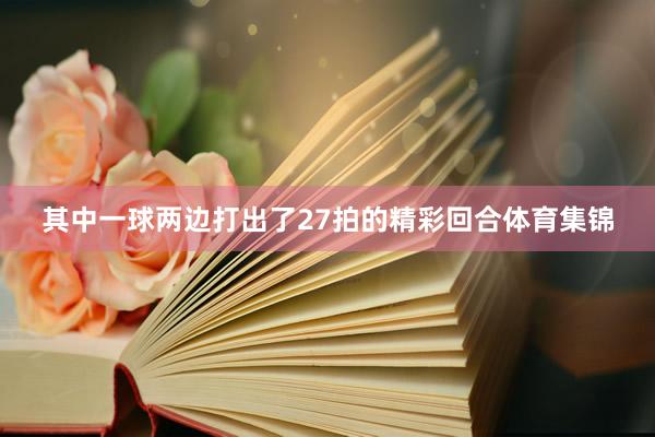 其中一球两边打出了27拍的精彩回合体育集锦