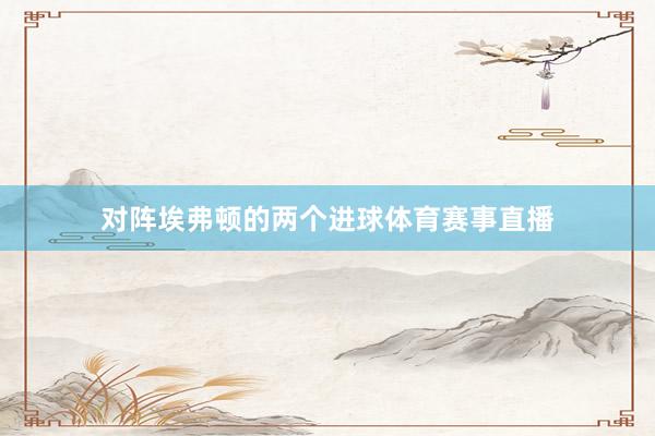 对阵埃弗顿的两个进球体育赛事直播