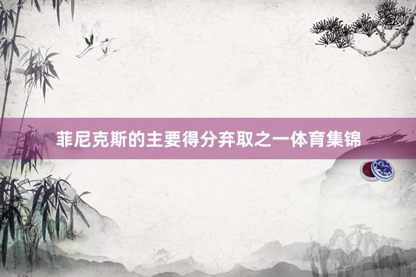 菲尼克斯的主要得分弃取之一体育集锦