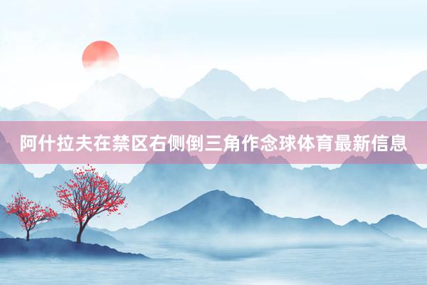阿什拉夫在禁区右侧倒三角作念球体育最新信息
