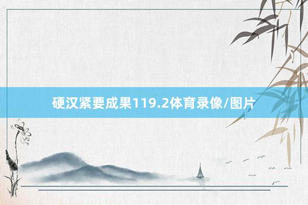 硬汉紧要成果119.2体育录像/图片