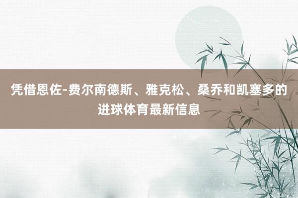 凭借恩佐-费尔南德斯、雅克松、桑乔和凯塞多的进球体育最新信息
