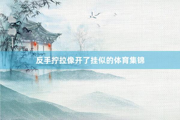 反手拧拉像开了挂似的体育集锦