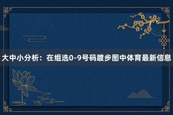 大中小分析：在组选0-9号码踱步图中体育最新信息