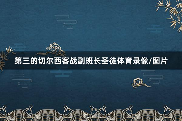 第三的切尔西客战副班长圣徒体育录像/图片