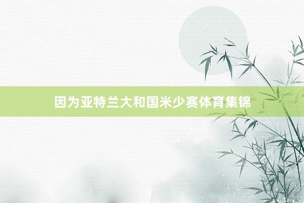 因为亚特兰大和国米少赛体育集锦