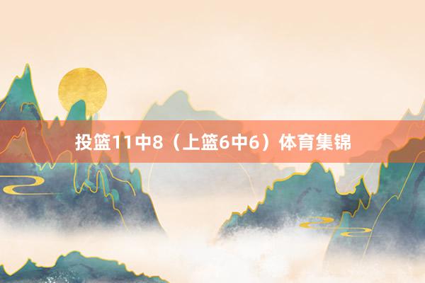 投篮11中8（上篮6中6）体育集锦