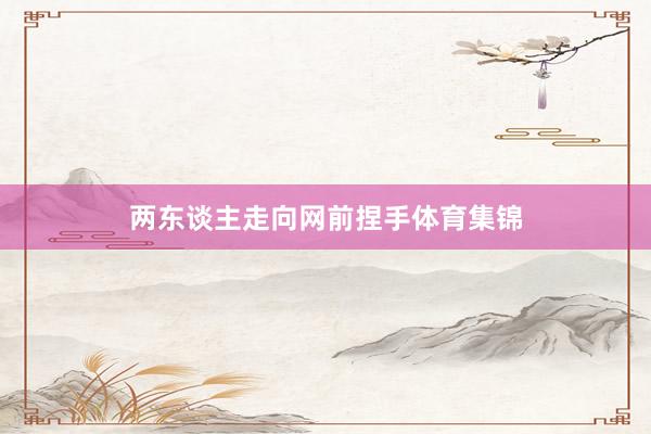 两东谈主走向网前捏手体育集锦